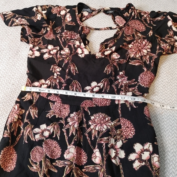 ANGIE Floral Boho Romper M - Picture 12 of 14